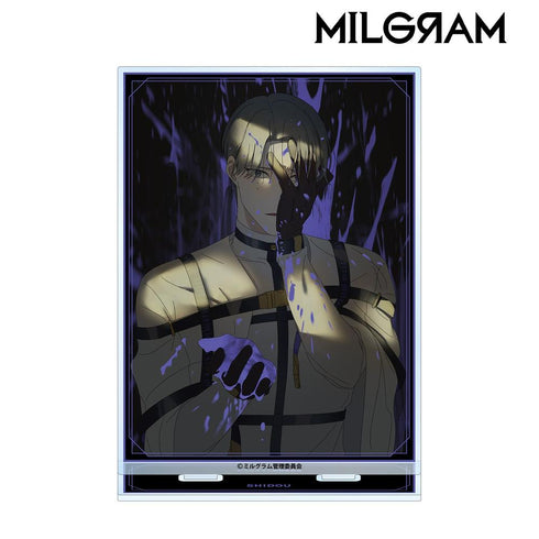 《MILGRAM -米尔格拉姆-》全新绘制插画 志道 2周年纪念版 BIG亚克力立牌【202605再版】