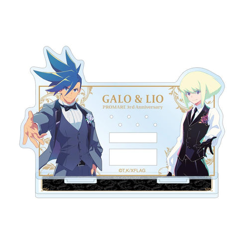 『プロメア』描き下ろしイラスト ガロ・ティモス&リオ・フォーティア 3rd Anniversary アクリルアクセサリースタンド【202508再販】