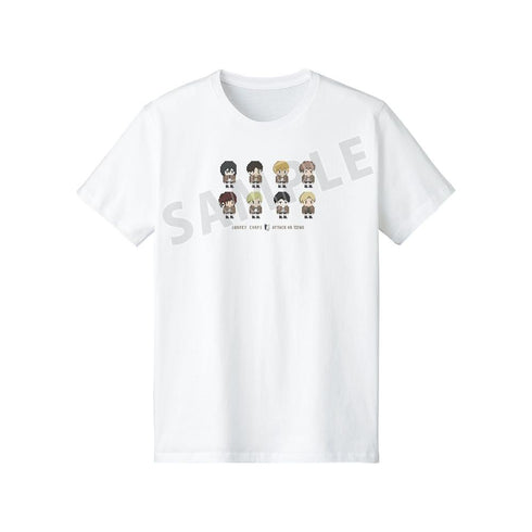 『進撃の巨人』Tシャツ(ワンナイト人狼コラボドット絵ver.)レディース【202604再販】