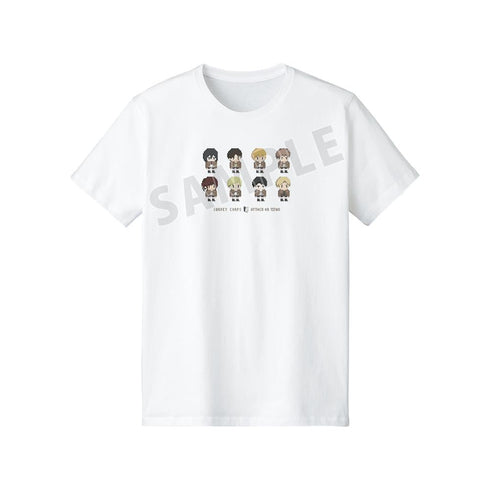 『進撃の巨人』Tシャツ(ワンナイト人狼コラボドット絵ver.)レディース【202512再販】