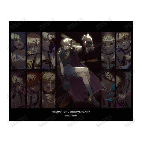 《MILGRAM -米尔格拉姆-》全新绘制插画合集 2周年纪念版 帆布画板【202605再版】
