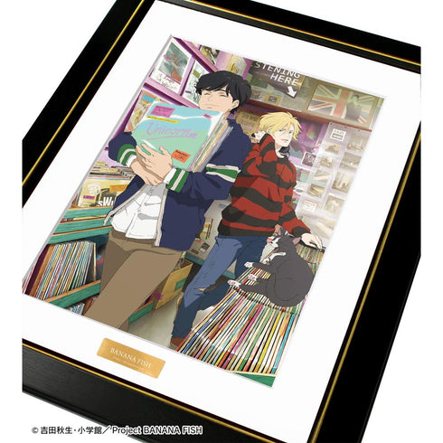 『BANANA FISH』描き下ろしイラスト アッシュ・リンクス&奥村英二 レコードショップver. キャラファイングラフ【202512再販】