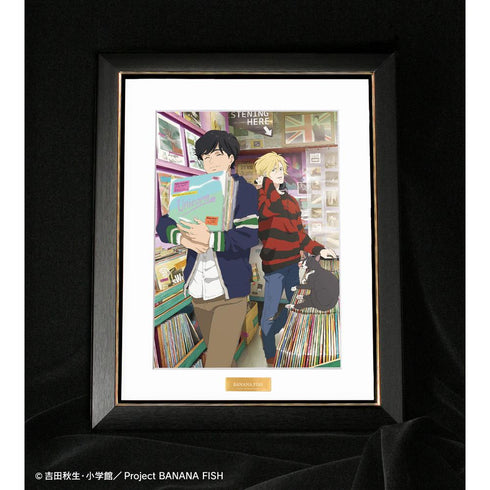 『BANANA FISH』描き下ろしイラスト アッシュ・リンクス&奥村英二 レコードショップver. キャラファイングラフ【202411再販】