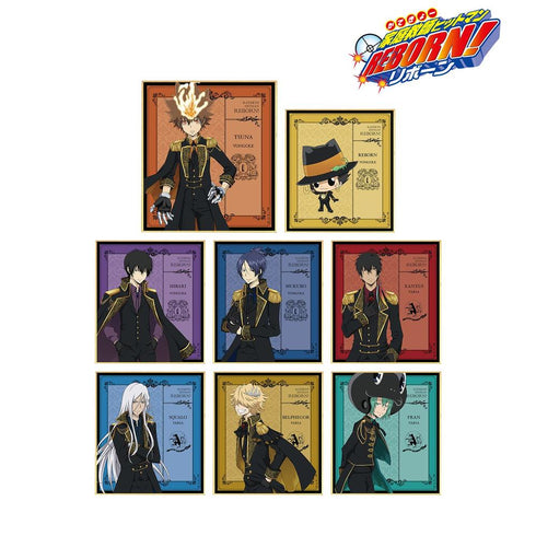《家庭教师Hitman REBORN!》全新绘制插画 王子装扮版 迷你收藏色纸(单位/盒)【202607再版】