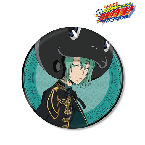 《家庭教師 Hitman REBORN!》全新繪製插圖 弗蘭 王子裝扮版 BIG 徽章【202607 再版】