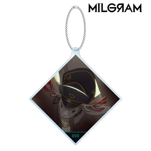 《MILGRAM -米尔格拉姆-》全新绘制插画 杰卡洛普 2周年纪念版 BIG亚克力钥匙扣【202605再版】