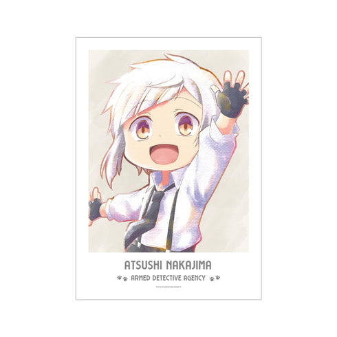 『文豪ストレイドッグス わん!』中島敦 Ani-Art aqua label A3マット加工ポスター【202601再販】