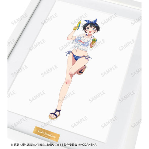 『彼女、お借りします』描き下ろしイラスト 更科瑠夏 ビーチデートver. キャラファイングラフ【202508再販】