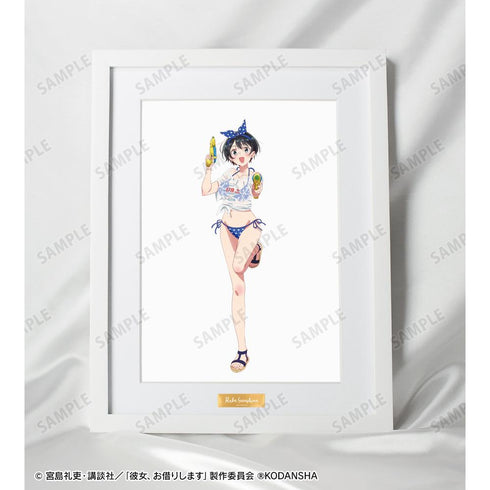 『彼女、お借りします』描き下ろしイラスト 更科瑠夏 ビーチデートver. キャラファイングラフ【202508再販】