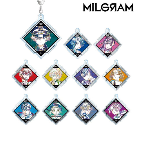 『MILGRAM -ミルグラム-』トレーディング Ani-Art アクリルキーホルダー(単位/BOX)【202506再販】