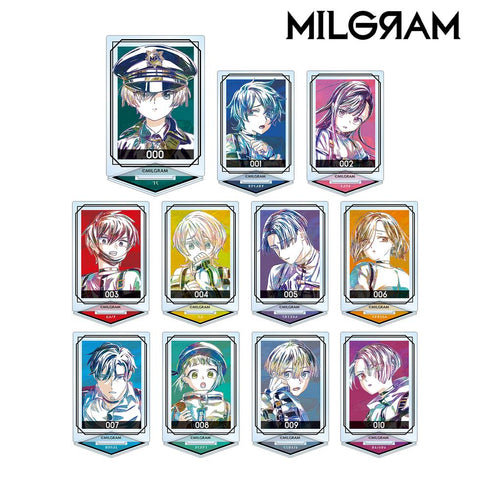 『MILGRAM -ミルグラム-』トレーディング Ani-Art アクリルスタンド(単位/BOX)【202601再販】