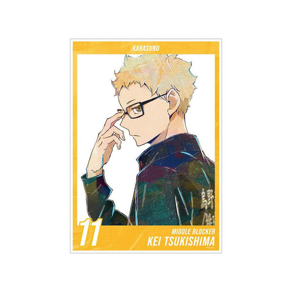 《排球少年!!》月島蛍 Ani-Art 第5彈 A3啞光處理海報【202608再版】