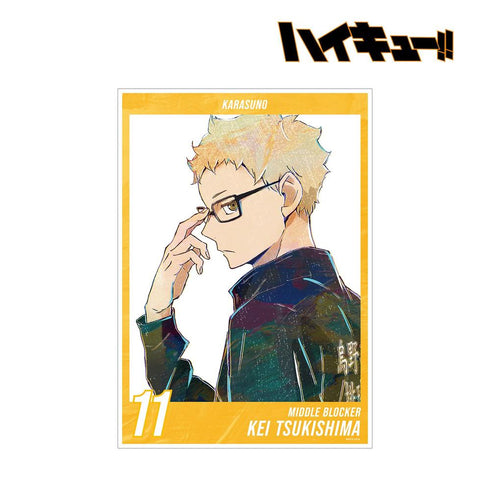 《排球少年!!》月島蛍 Ani-Art 第5彈 A3啞光處理海報【202608再版】