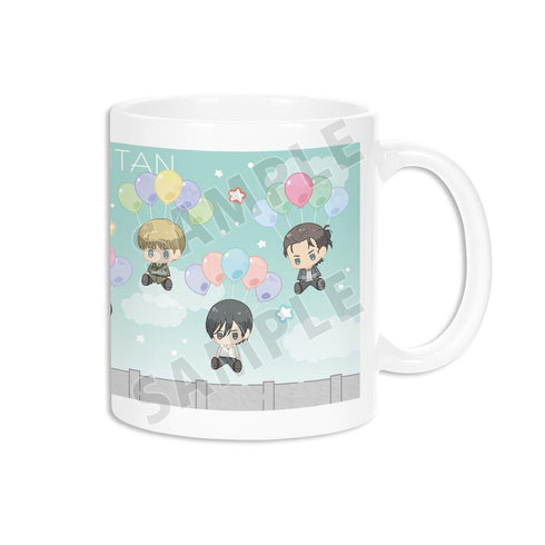 『進撃の巨人』集合 POPOON マグカップ【202510再販】