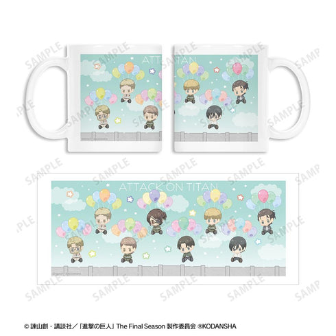 『進撃の巨人』集合 POPOON マグカップ【202510再販】