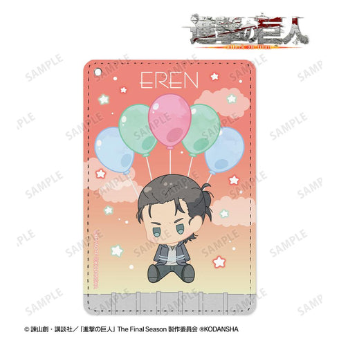 『進撃の巨人』エレン POPOON 1ポケットパスケース【202501再販】