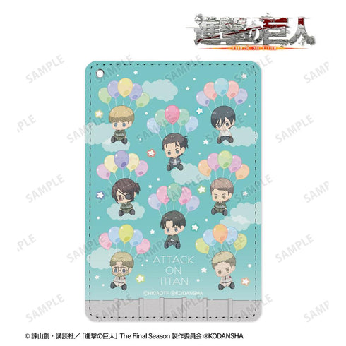 『進撃の巨人』集合 POPOON 1ポケットパスケース【202512再販】