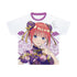『五等分の花嫁』描き下ろしイラスト 中野二乃 チャイナドレスver. フルグラフィックTシャツユニセックス【202501再販】