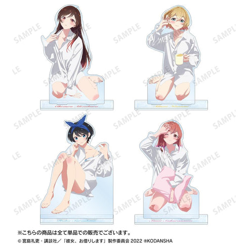 『彼女、お借りします』描き下ろしイラスト 桜沢 墨 彼シャツver. 特大アクリルスタンド【202508再販】