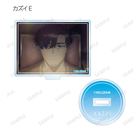 『MILGRAM -ミルグラム-』トレーディング MV アクリルスタンド カズイ 『half』(単位/BOX)【202601再販】