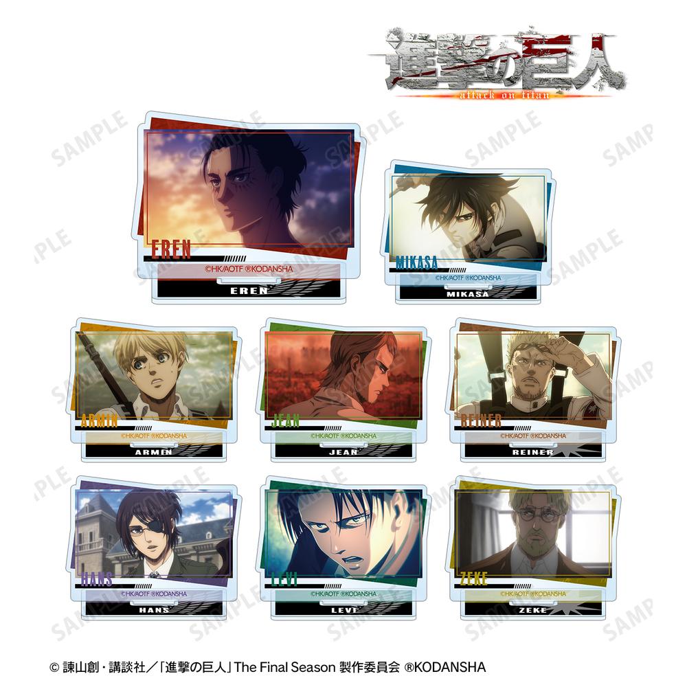 進撃の巨人 LINE CLOVA 当選品 アクリルスタンド　5個セット 進撃の巨人 LINE CLOVA 当選品 アクリルスタンド 5個セット その他