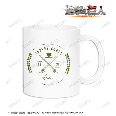 『進撃の巨人』リヴァイ モチーフマグカップ【202510再販】