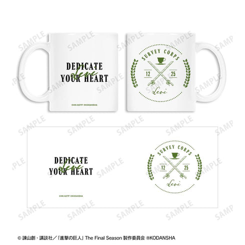 『進撃の巨人』リヴァイ モチーフマグカップ【202510再販】