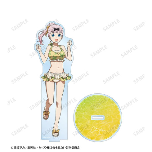 『かぐや様は告らせたい-ウルトラロマンティック-』描き下ろしイラスト 藤原千花 水着ver. BIGアクリルスタンド【202510再販】
