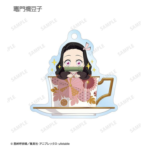 《鬼灭之刃》收藏卡 迷你角色 茶杯版 亚克力钥匙扣(单位/盒)【202608再版】