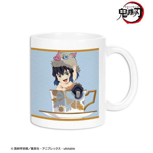 『鬼滅の刃』嘴平伊之助 みにきゃら ティーカップver. マグカップ【202510再販】