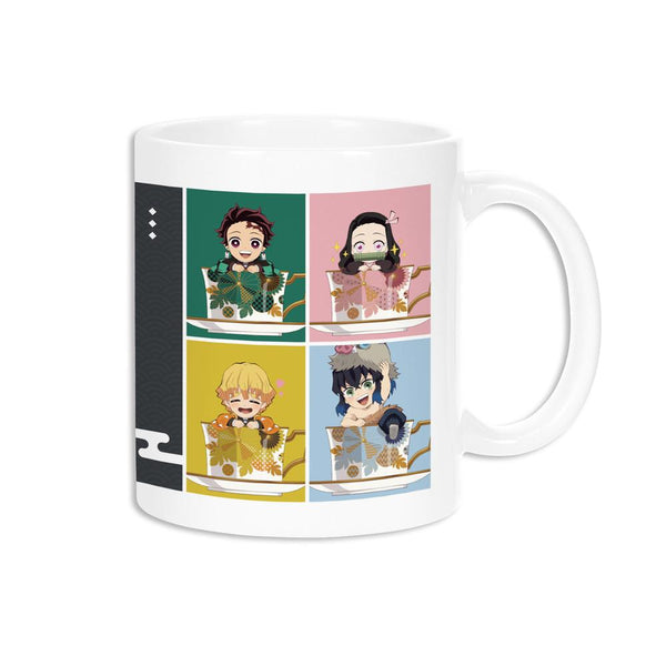 『鬼滅の刃』集合 みにきゃら ティーカップver. マグカップ【202510再販】