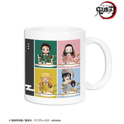 『鬼滅の刃』集合 みにきゃら ティーカップver. マグカップ【202510再販】