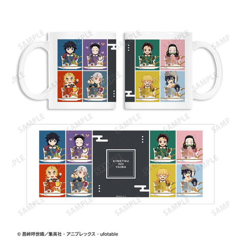『鬼滅の刃』集合 みにきゃら ティーカップver. マグカップ【202510再販】