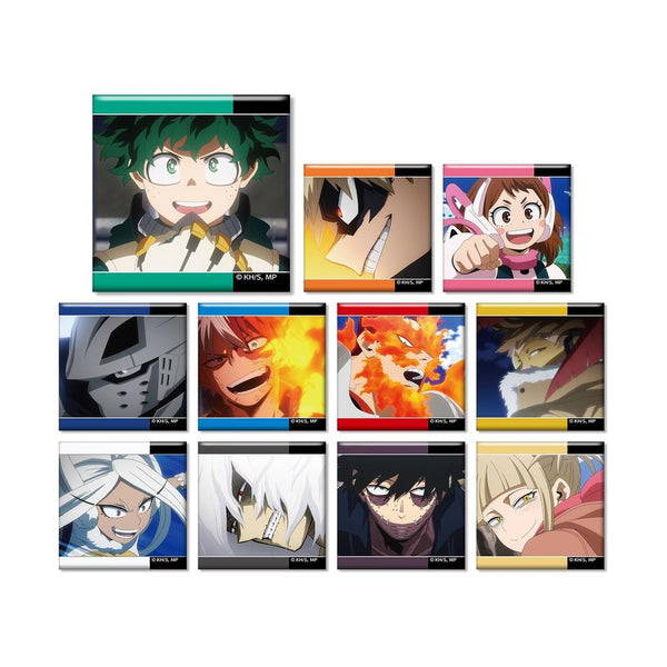 『僕のヒーローアカデミア』トレーディング名シーンスクエア缶バッジ(単位/BOX)【202603再販】