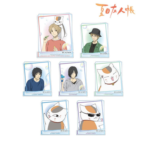 『夏目友人帳』描き下ろしイラスト シャボン玉ver. トレーディングアクリルスタンド(単位/BOX)【202602再販】