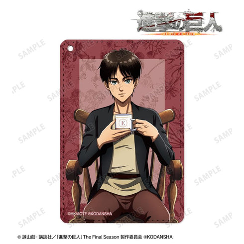 《进击的巨人》全新绘制插画 艾伦 下午茶版 1口袋卡包【202604再版】