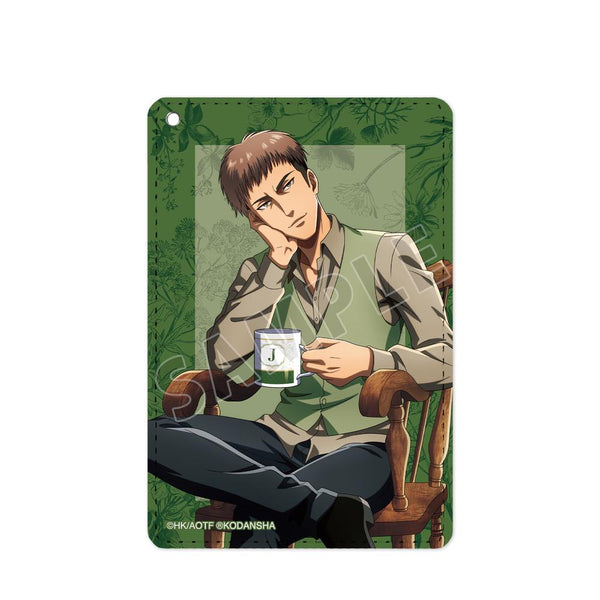 『進撃の巨人』描き下ろしイラスト ジャン ティータイムver. 1ポケットパスケース【202501再販】