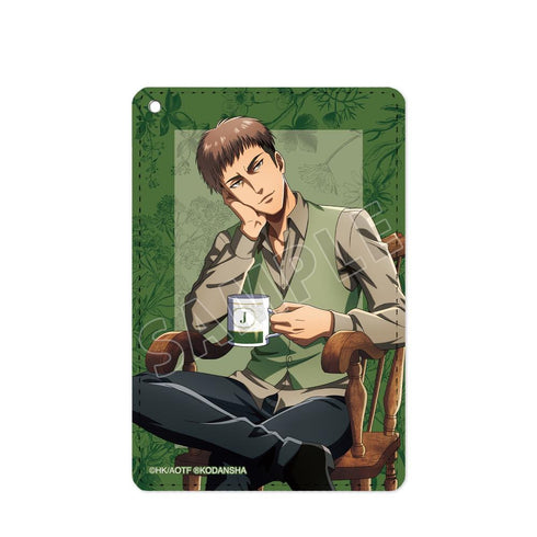 『進撃の巨人』描き下ろしイラスト ジャン ティータイムver. 1ポケットパスケース【202507再販】