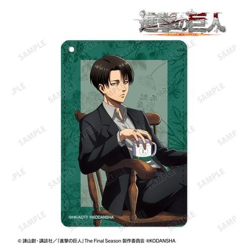《进击的巨人》全新绘制插画 利威尔 下午茶版 1口袋卡包【202604再版】