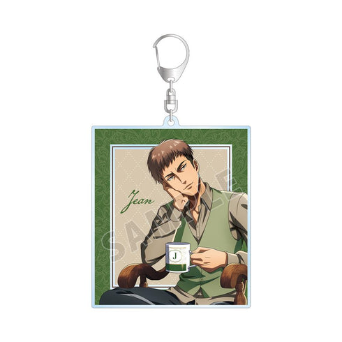 『進撃の巨人』描き下ろしイラスト ジャン ティータイムver. BIGアクリルキーホルダー【202501再販】