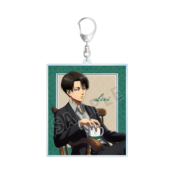 『進撃の巨人』描き下ろしイラスト リヴァイ ティータイムver. BIGアクリルキーホルダー【202512再販】