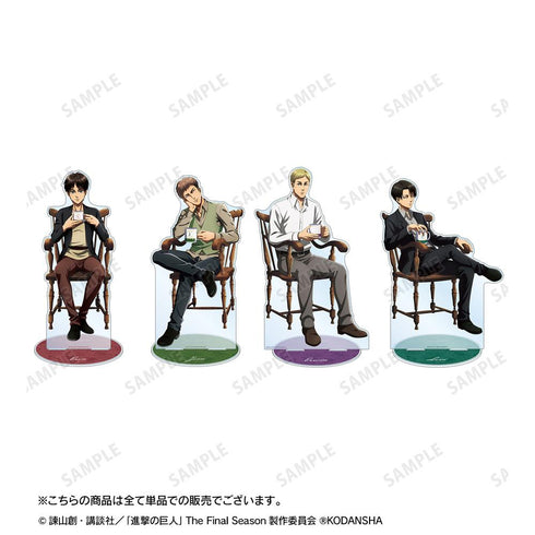 『進撃の巨人』描き下ろしイラスト エレン ティータイムver. 特大アクリルスタンド【202512再販】