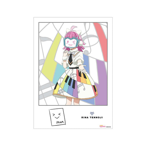 『ラブライブ!虹ヶ咲学園スクールアイドル同好会』天王寺璃奈 Colorful Dreams! Colorful Smiles! A3マット加工ポスター【202503再販】