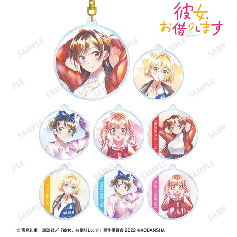 『彼女、お借りします』トレーディング Ani-Art aqua label アクリルキーホルダー(単位/BOX)【202508再販】
