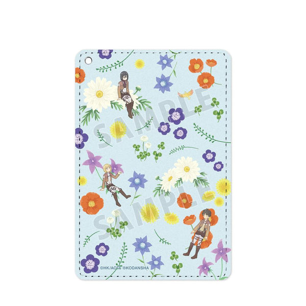 『進撃の巨人』エレン&ミカサ&アルミン Botania 1ポケットパスケース【202504再販】