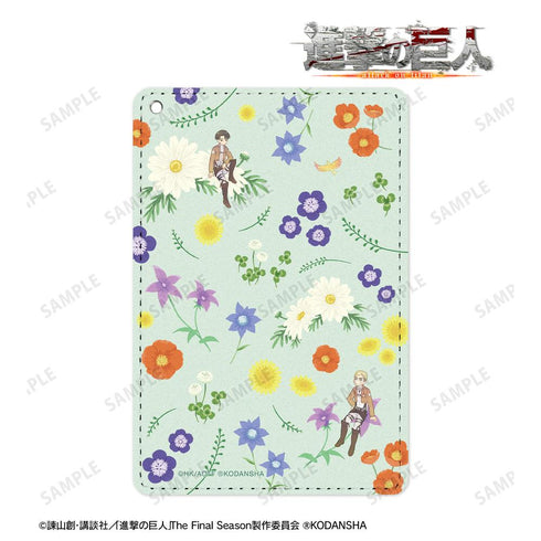 『進撃の巨人』エルヴィン&リヴァイ Botania 1ポケットパスケース【202504再販】