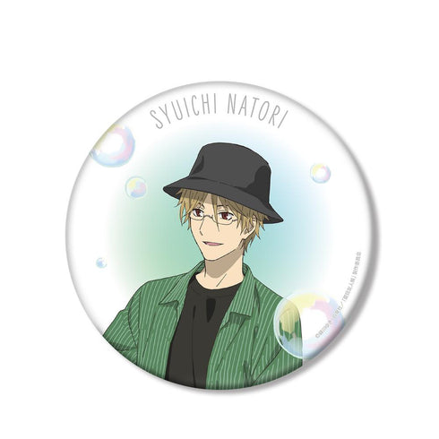 『夏目友人帳』描き下ろしイラスト 名取周一 シャボン玉ver. BIG缶バッジ【202602再販】