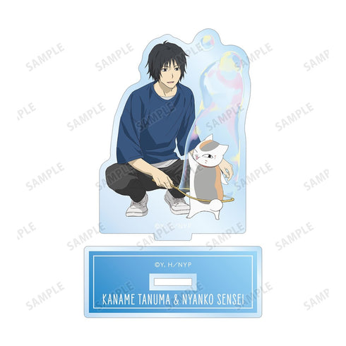 《夏目友人帳》全新繪製插圖 田沼要&喵先生 泡泡版 BIG壓克力立牌【202609再版】