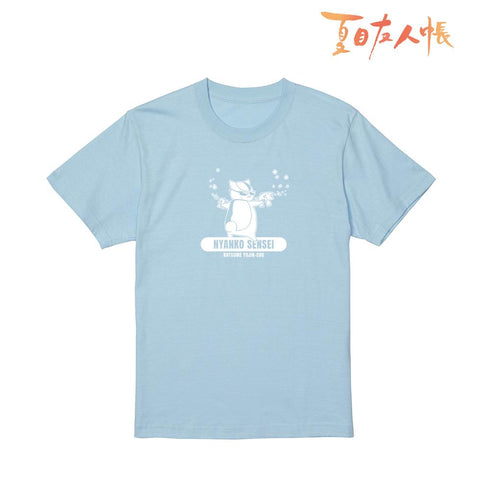 『夏目友人帳』描き下ろしイラスト ニャンコ先生 シャボン玉ver. Tシャツメンズ【202503再販】