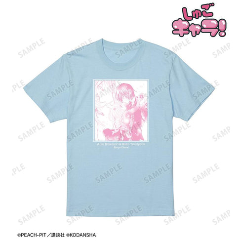 『しゅごキャラ!』日奈森あむ&月詠幾斗 原作コマTシャツ ブルーレディース【202606再販】